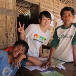 Crianças no Camboja